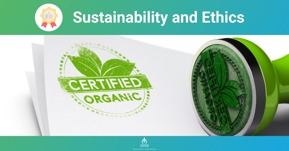 Sustainability and Ethics